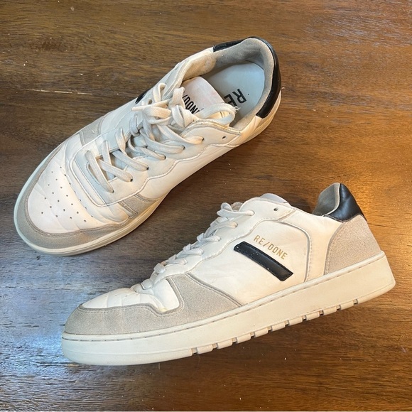 Re/Done 80’s Basketball Low Top Sneakers 6 - Picture 9 of 9